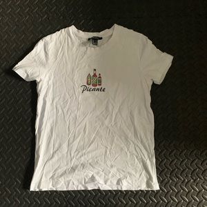 forever 21 graphic tee size small